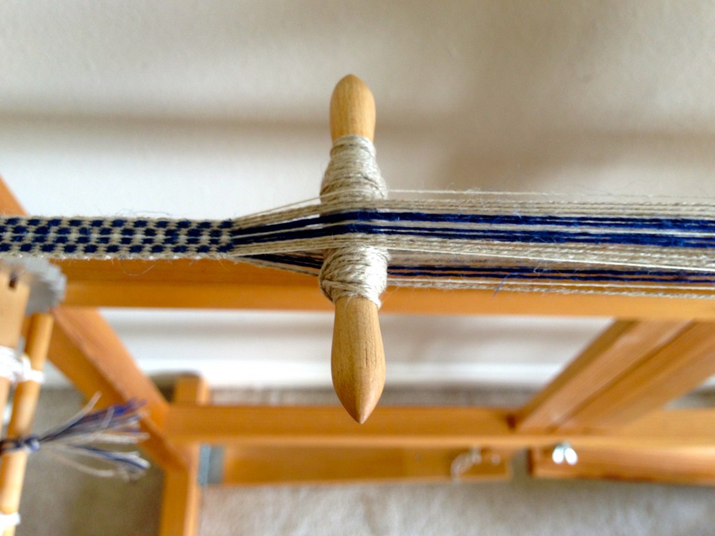 Glimakra Band Loom with hand-carved shuttle