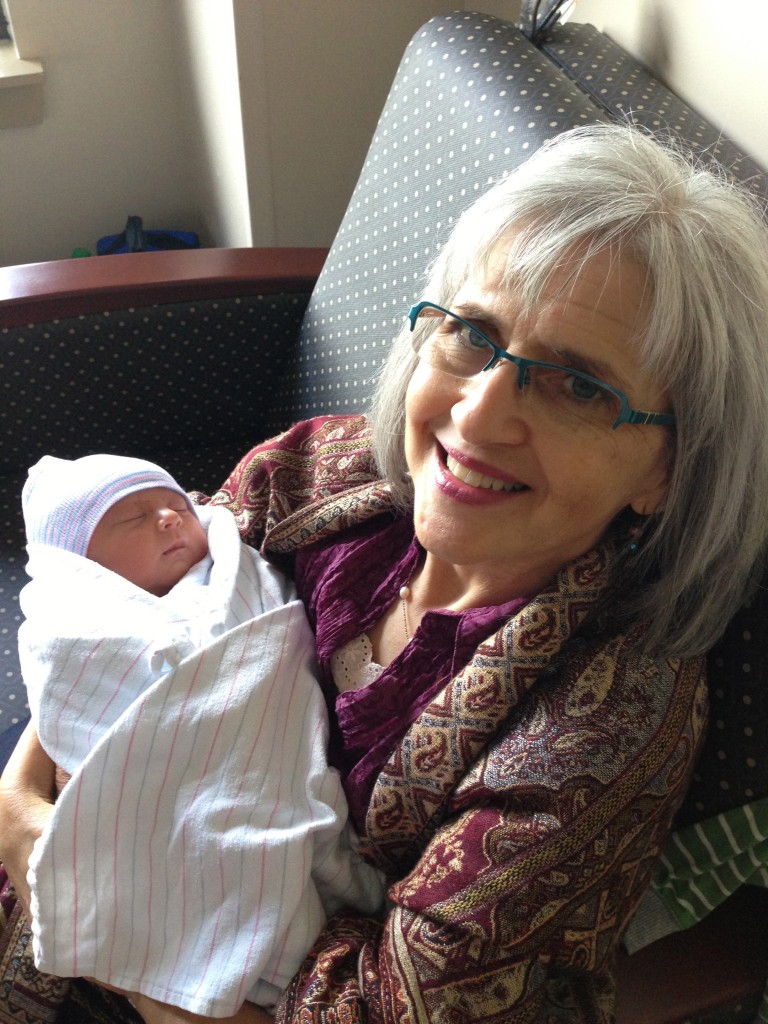 Elias Luke made his entrance this week. He is our second grandchild, and our first grandson. We are delighted!