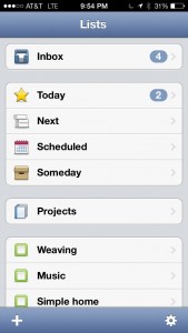 Things - iPhone App useful for weavers