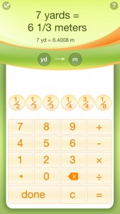 Kitchen Calculator app - useful for weavers