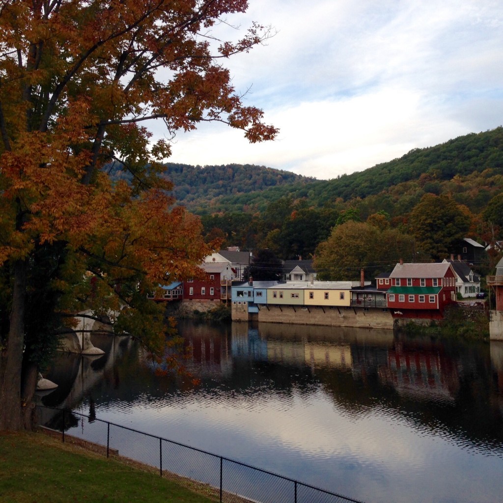 Autumn at Vavstuga, view from student quarters