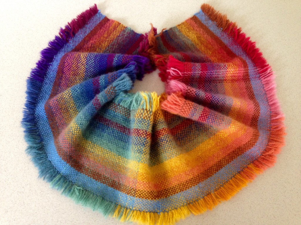 Brushed double weave blanket sample. Karen Isenhower