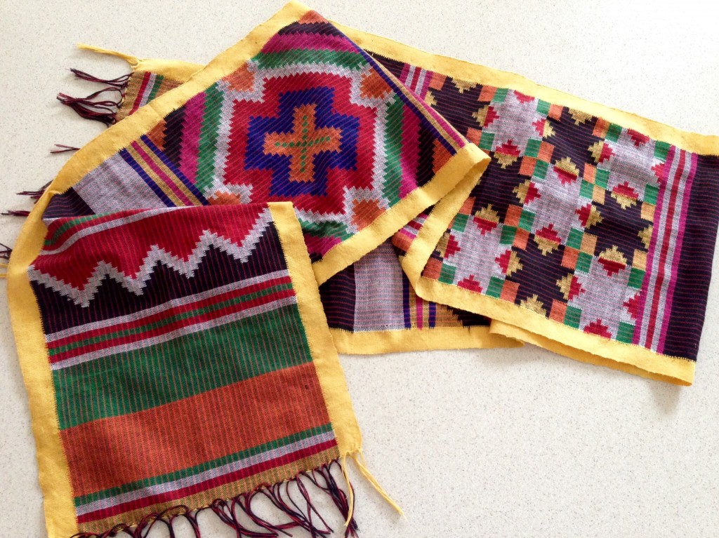 Example of backstrap weaving from Mindanao, Philippines.