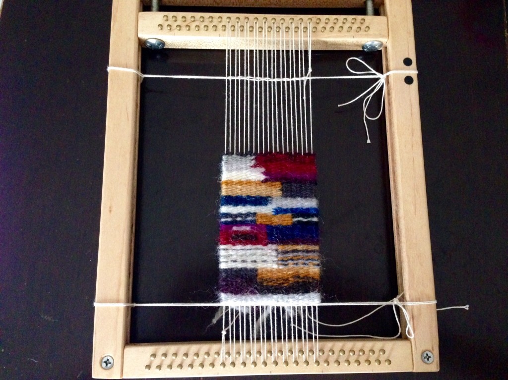 Mini tapestry sampler.