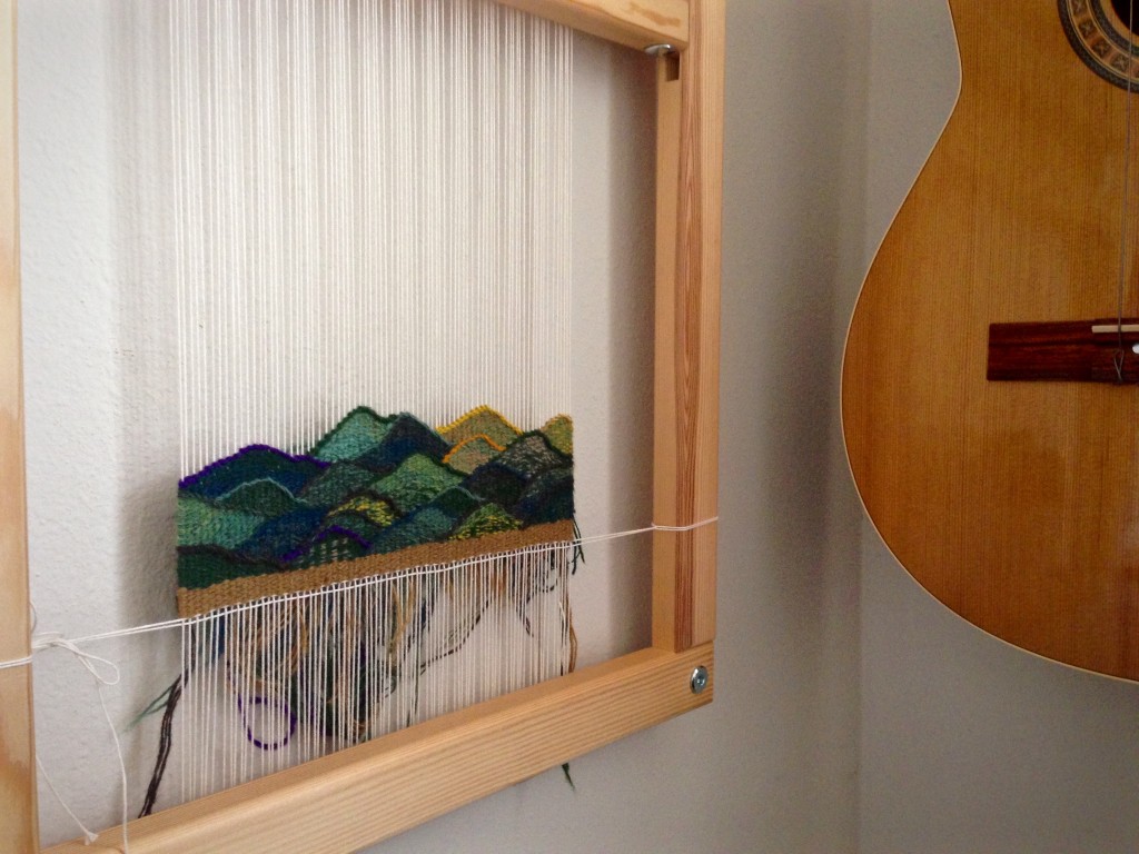 Small tapestry diary progress. Karen Isenhower