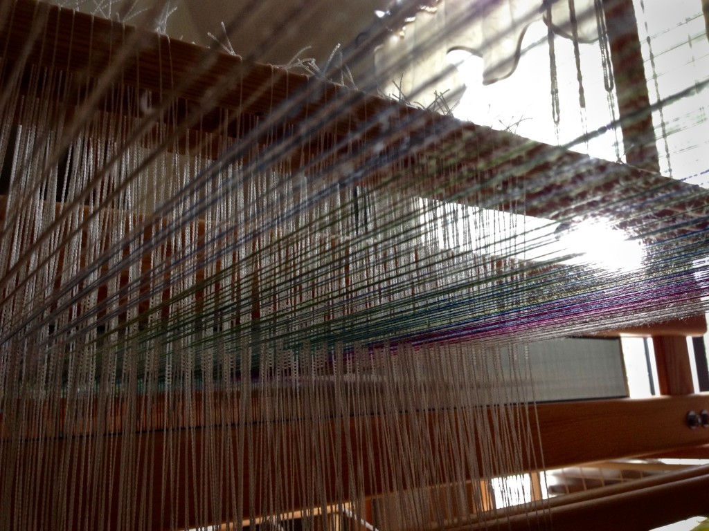 Quiet Friday: Weaving Linen Air – Warped for Good