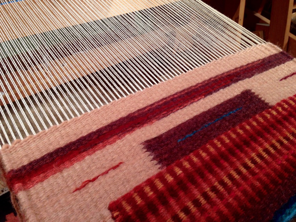 Tapestry class at Weaving Southwest