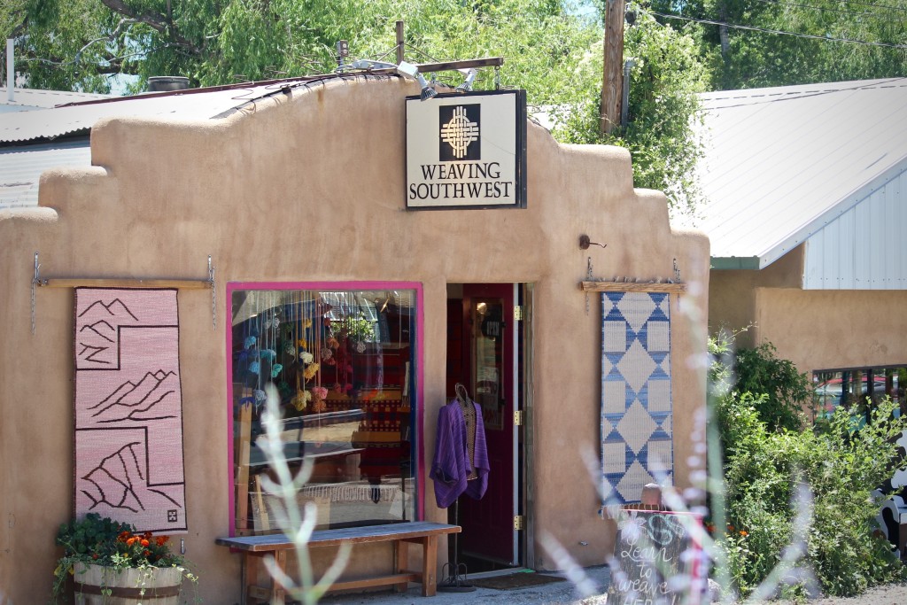 Weaving Southwest in Arroyo Seco, New Mexico