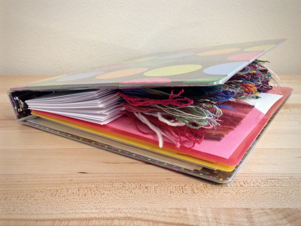 Make a Yarn Record Book Tutorial