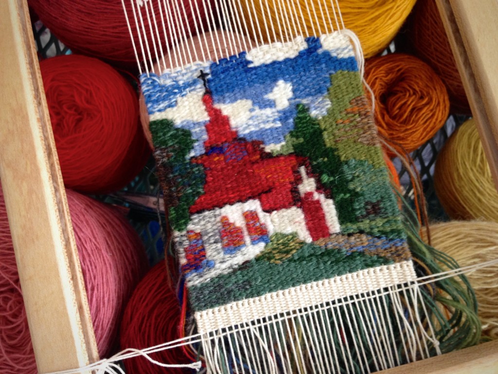 Small tapestry chapel. Karen Isenhower