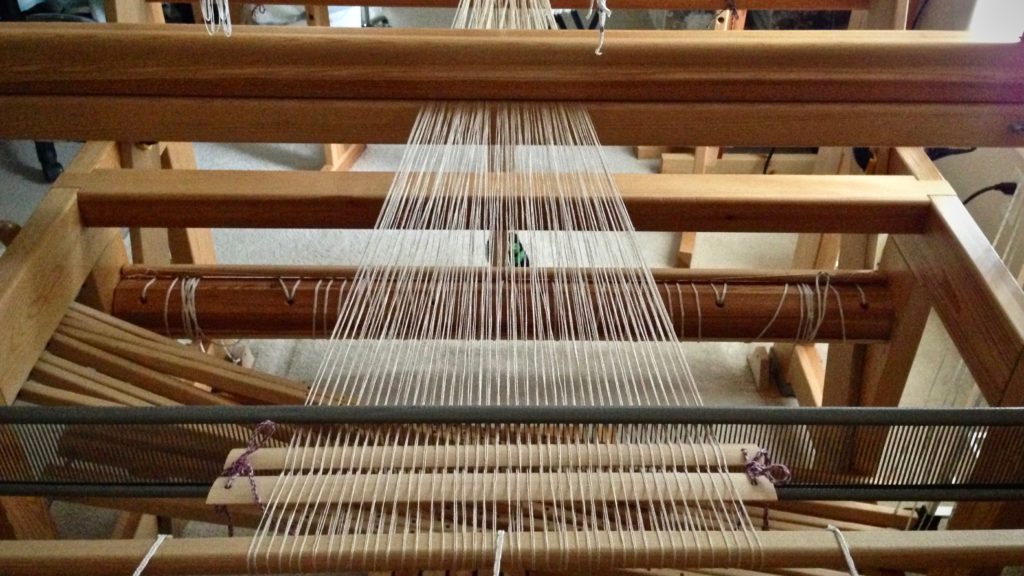 Dressing Glimakra Standard loom.