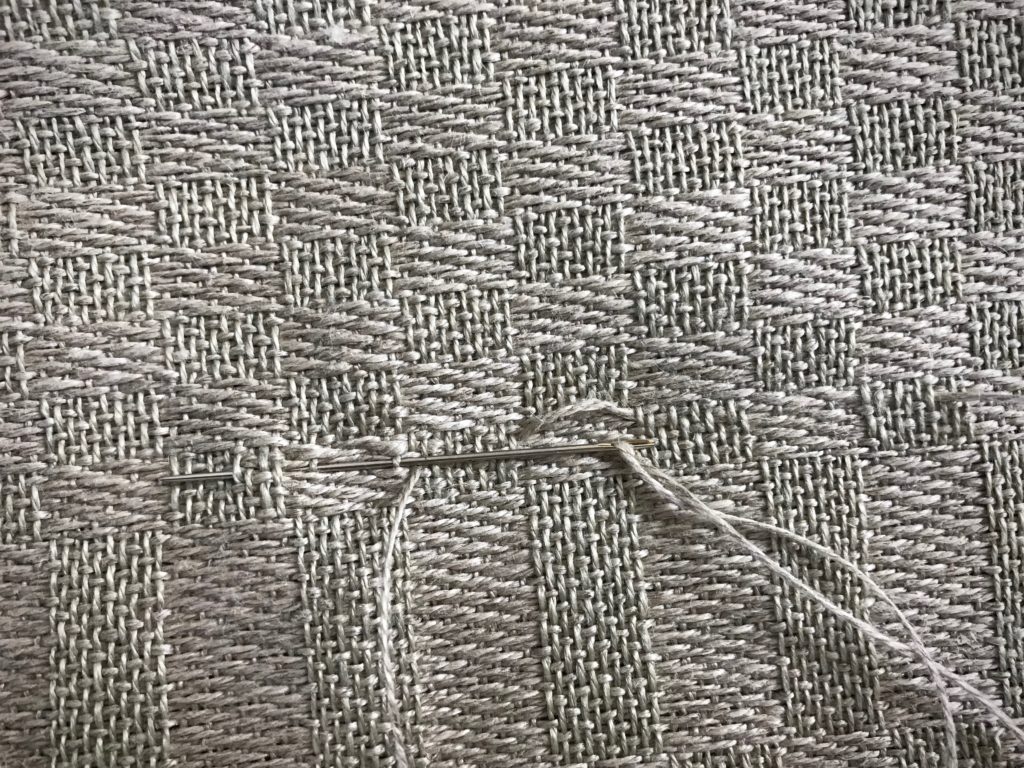 How to fix skipped threads in weaving.