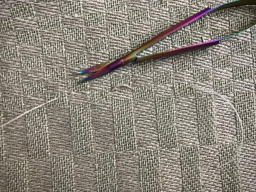 Skipped threads in weaving. Fixed!