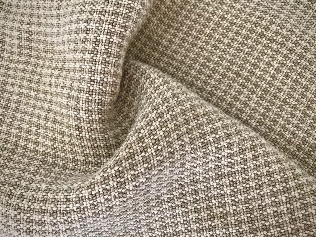 New handwoven linen fabric just washed.