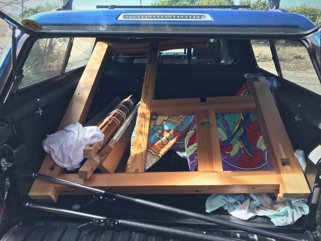 Bringing a loom home!