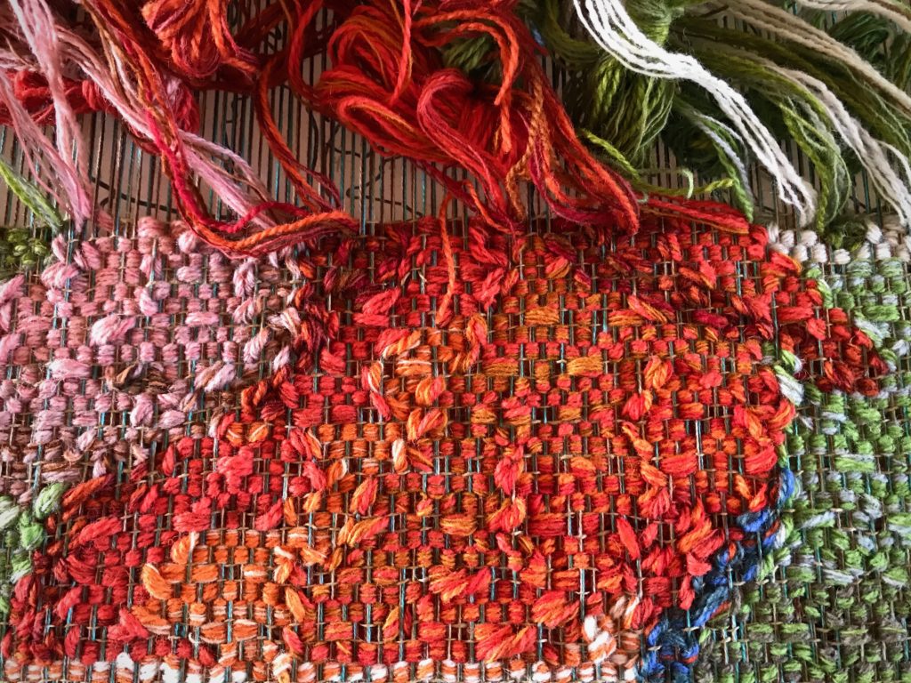 Biggest Challenge of Weaving a Pictorial Tapestry – Warped for Good