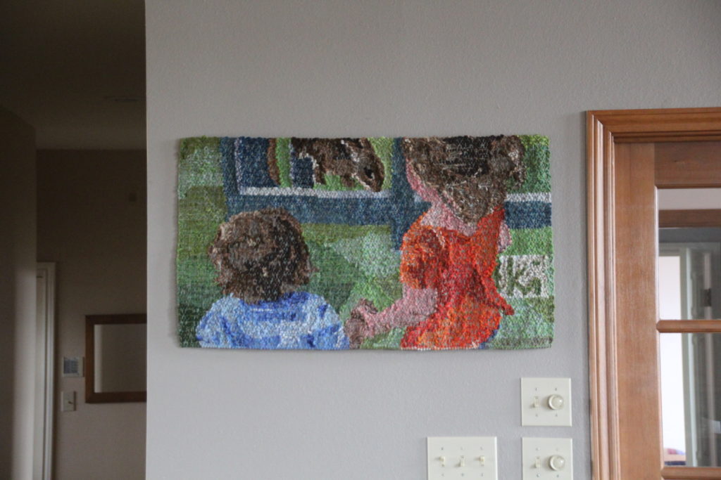 Siblings Tapestry by Karen Isenhower