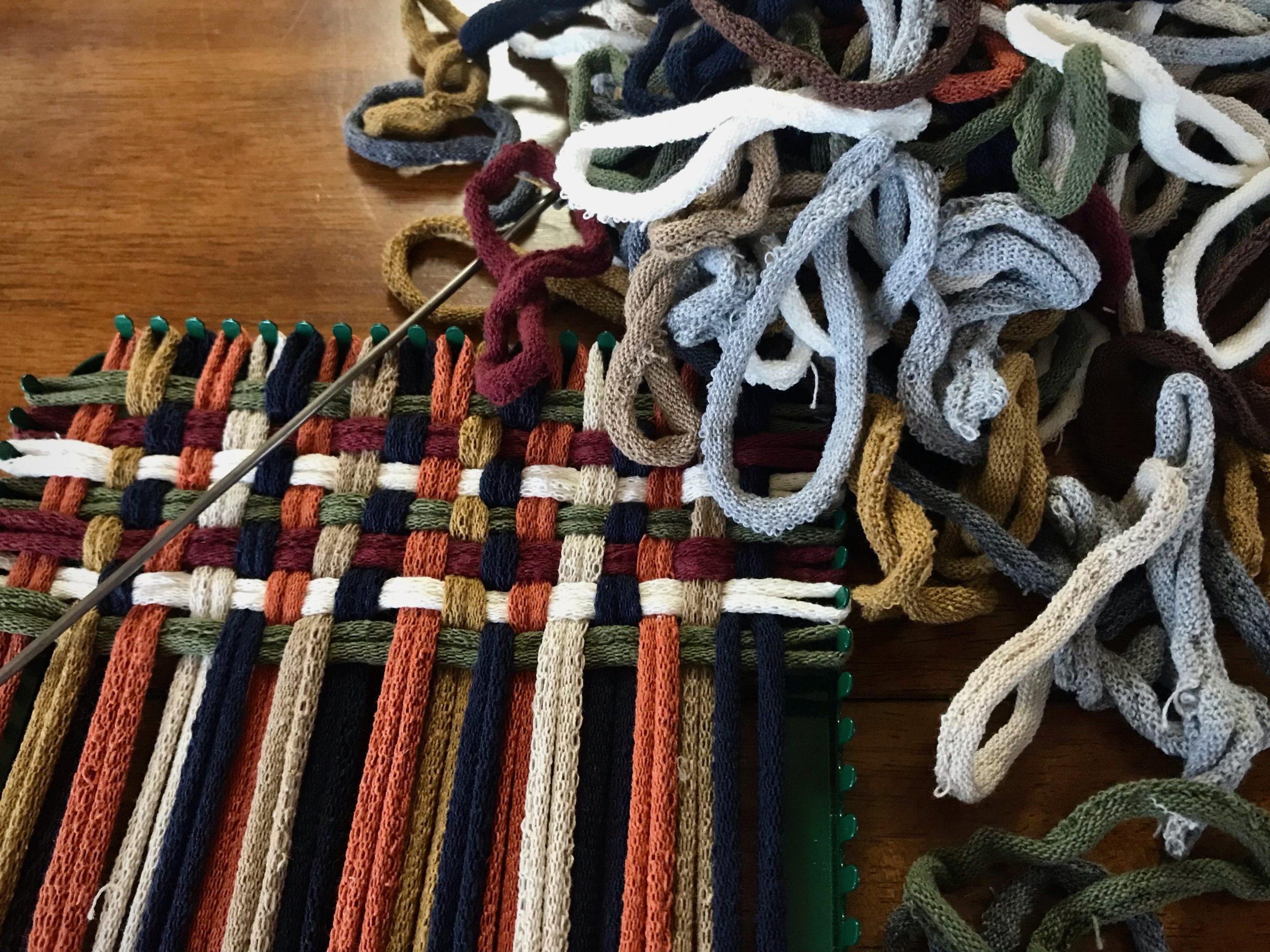 potholder loom – Warped for Good