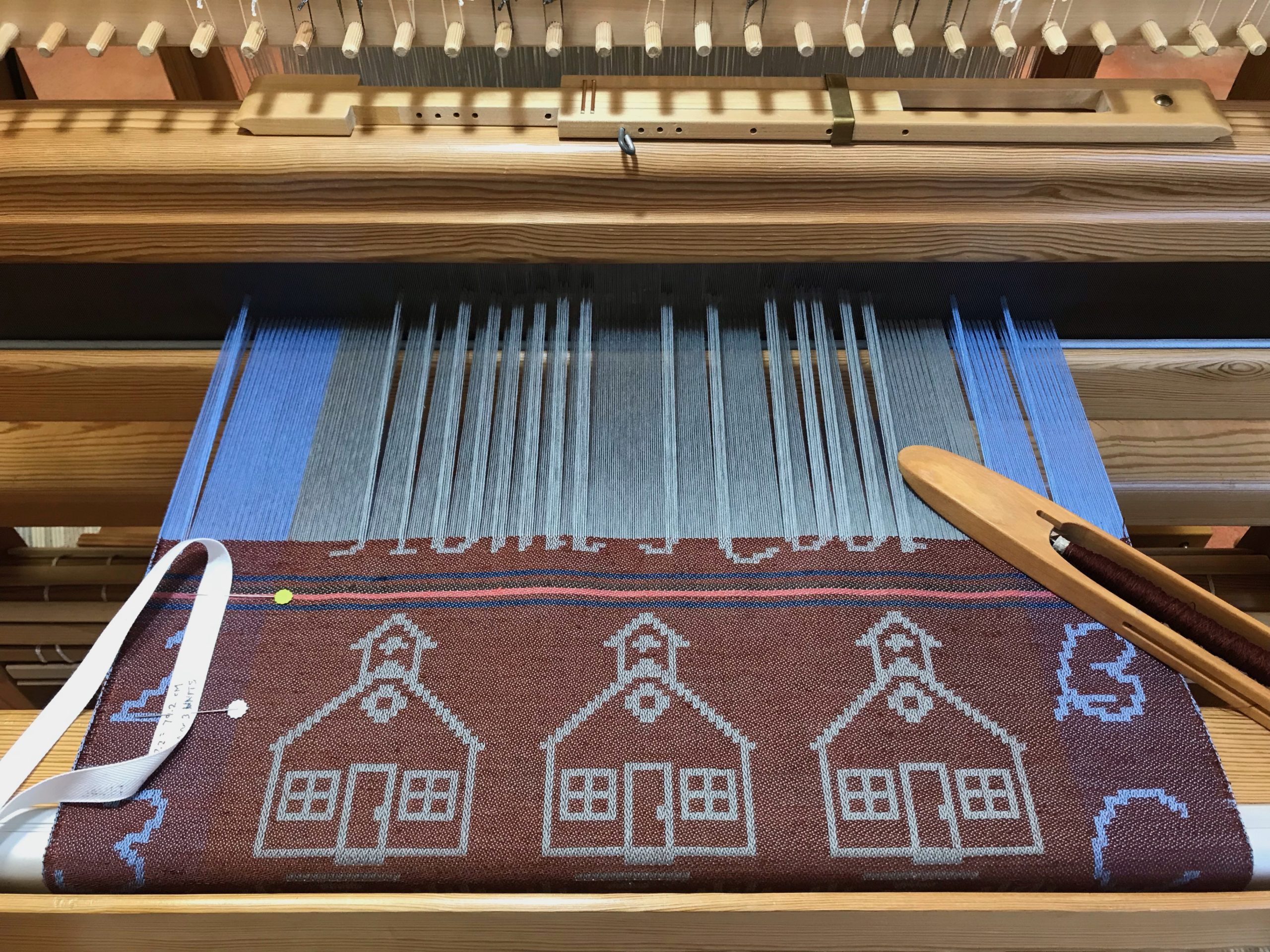 Drawloom - combination pattern shafts and single units.