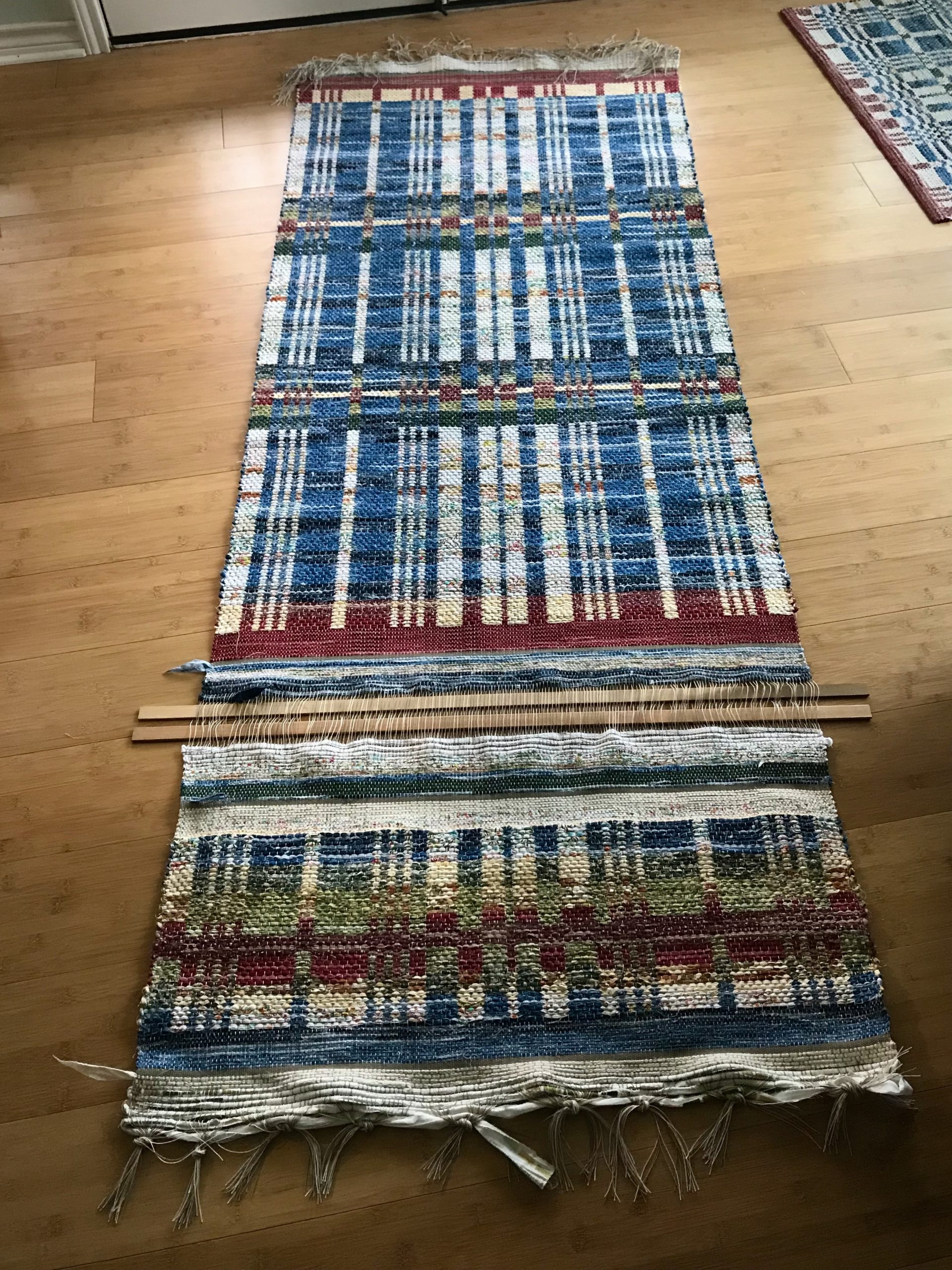 One Mini Rag Rug – Warped for Good