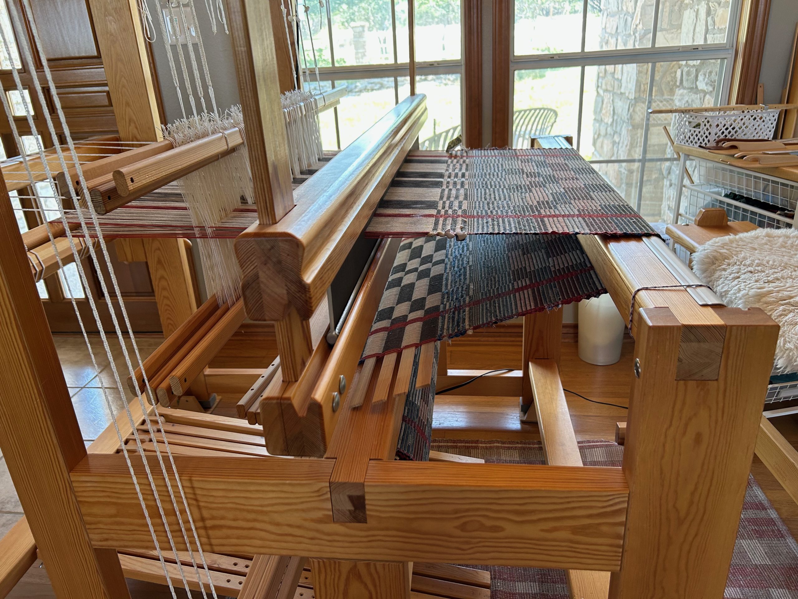 Small Wooden Weaving Loom - Natural Finish (Loom Only)