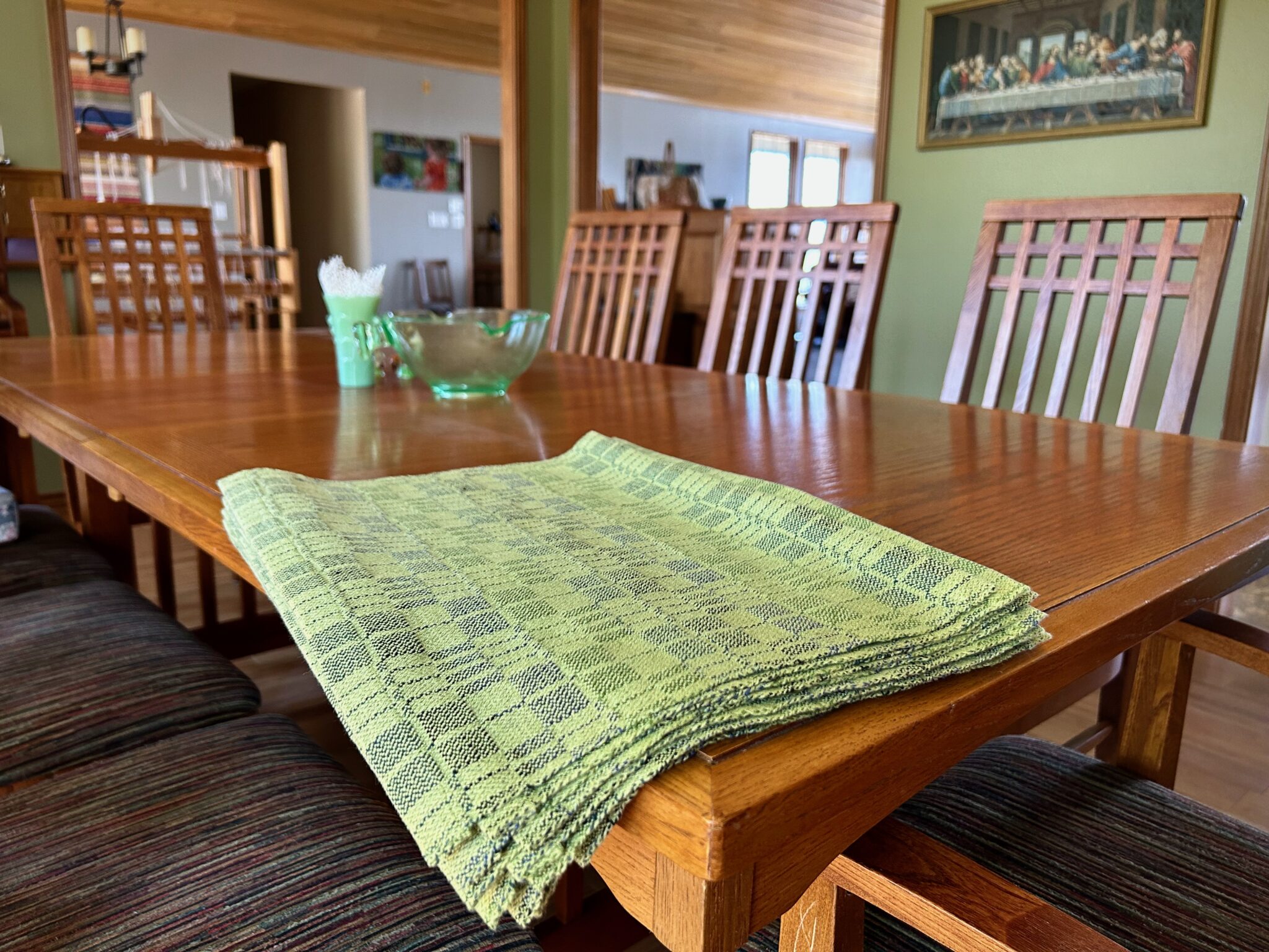 Handwoven Placemats on the Table! Warped for Good